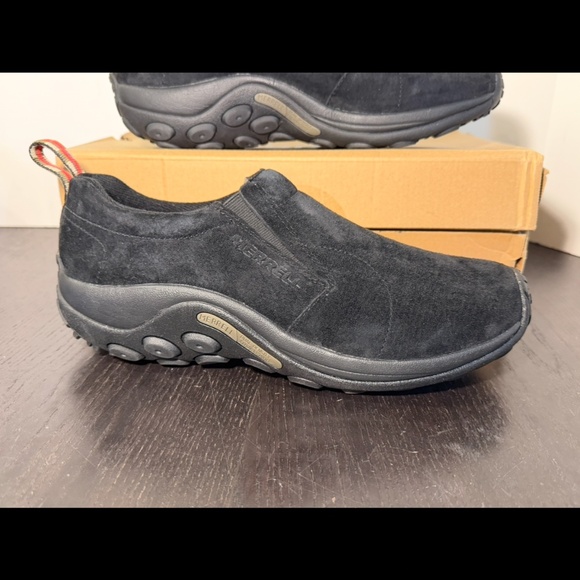 Merrell Jungle Moc Suede Slip On Shoes Midnight Mens 12M